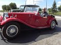 1952 mg td roadster