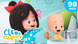 This is the Way 🧼 and more Nursery Rhymes by Cleo and Cuquin | Children Songs