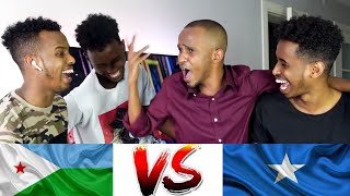 CHALLENGE LAHJAD QOSOL| DJIBOUTI VS SOMALIA😂 | Ft Yahye Hunter \u0026 Kashka \u0026 Dhanteye😂  |