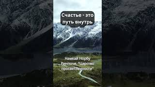 Счастье - это путь внутрь. Намкай Норбу Ринпоче #shorts