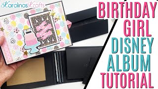 Magical Birthday Mini Album Tutorial w/ 6x6 Paper Pad, 6x6 Paper Mini Album Tutorial & Cutting Guide