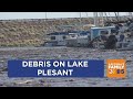 Debris in Lake Plesant causing problems