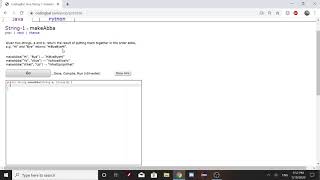 String-1 (makeAbba) Java Tutorial || Codingbat.com