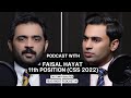 Podcast with Faisal Hayat | 11th Position | CSS 2022 | Read Right Institute