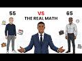 Retiring at 55 vs 65 — The Real Math (The Number Nobody Prepares For)