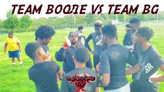 Funny and Turnt🔥🔥 Bad Boyz 7v7 Workout Coach BG vs Coach Boobie 🤣