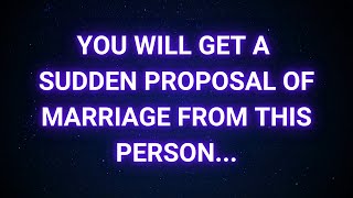 Angels Say a Surprise Marriage Proposal Is Coming Soon...| God message today