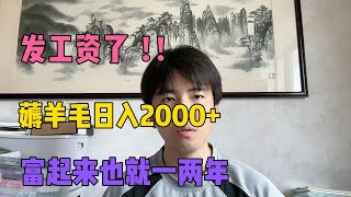 拒绝躺平！选择宅在家里搞钱，每天在家搬砖抓钱，目前薅羊毛收益2000+，开挂的人生简直不要太爽了！方法分享给有需要的人#tiktok#tiktok赚钱#赚钱#ChatGPT#openai