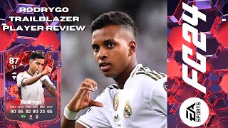 Rodrygo | 87 | Trailblazer Player Review | EA FC24 Ultimate Team