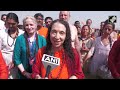 “amazing experience…” sadhvi from us elated after taking holy dip in sangam on magha purnima