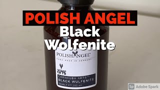 Polish Angel BLACK WOLFENITE/auto detailing