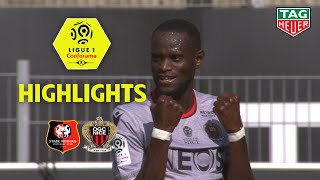 Stade Rennais FC - OGC Nice ( 1-2 ) - Highlights - (SRFC - OGCN) / 2019-20