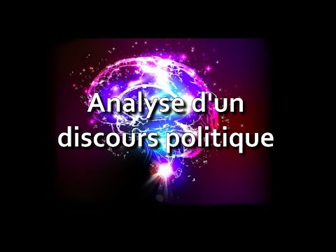 Analyse D'un Discours Politique - YouTube