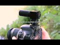 nowsonic kamikaze pro directional stereo microphone for cameras product video