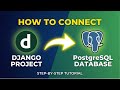 How to Connect PostgreSQL Database with Django Project