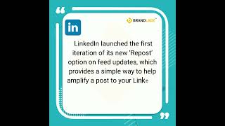 LinkedIn Looks to Make ‘Repost’ a Default Post Engagement Option