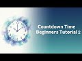 Build Countdown Timer With HTML, CSS & JS For Beginners P2