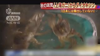 上海ガニから「ダイオキシン」　日本に輸出なし(16/11/03)