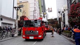 2016年宇都宮市消防出初式（はしご車）