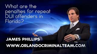 What are the penalties for DUI repeat offenders in Florida?