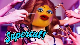 Annoying Orange - Makeup Challenges Supercut!