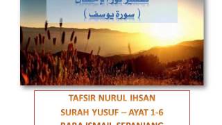 1/23 TAFSIR NURUL IHSAN - SURAH YUSUF - BABA ISMAIL SEPANJANG