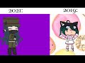 Head bopping tweening on kinemaster: 2021 vs 2019||gacha club||slight Danganronpa??||ft. Korekiyo||