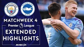 Manchester City v. Brighton | PREMIER LEAGUE HIGHLIGHTS | 8/31/19 | NBC Sports