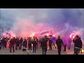 andonline purple fans before anderlecht standard smoke