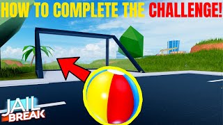 Easiest Way To Complete The Soccer Challenge In Jailbreak - what is the roblox railbreak soccer challenge