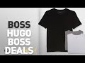 Top Black Friday BOSS Hugo Boss Deals: BOSS Hugo Men's T-shirt Rn 3p Co T-Shirt, Multicoloured