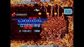 1988 [60fps] Gradius II Older Ver. 834900pts Type4 Nomiss Loop1