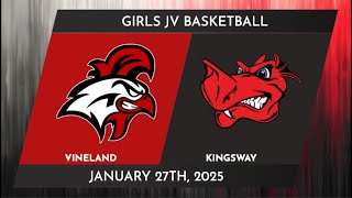 Vineland Girls JV Basketball vs. Kingsway | January 27th, 2025