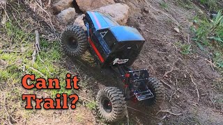 Redcat Ascent Fusion - Can it Trail ? #rc #rccar #rctruck #rccrawler @RedcatracingAZ