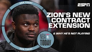 Zion Williamson's extension is HIGHLY focused on conditioning & playing - Windhorst | NBA Today