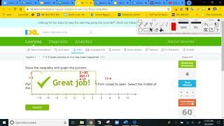 Solve and graph two-step inequalities IXL tutorials
