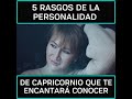 5 Rasgos de la personalidad de capricornio Que te Encantara conocer..