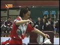 [Badminton][ChinaOpen][1999] WDF Ge Fei and Gu Jun vs Qin Yi Yuan and Gao Ling (Game 2)