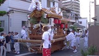 2017/7/22 守口市 高瀬地車 夏祭り