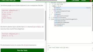 Basic JavaScript Returning Boolean Values from Functions free code camp Dani