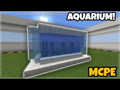 Minecraft PE: Aquarium/Fish Tank Tutorial Minecraft PE: Aquarium/Fish Tank Tutorial