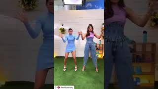 Jacqueline Fernandez and Shilpa Shetty makes some moves on the set of Shape of You.
