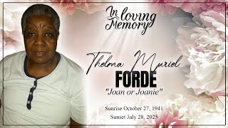 Celebrating the Life of Thelma Muriel Forde