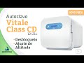 Autoclave Vitale Class CD | Desbloqueio e Ajuste de Altitude