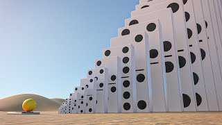 Pacman Vs Big Domino effect