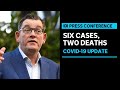 Victoria records six coronavirus cases, two deaths | ABC News