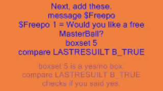Pokescript beginner tutorial part 2 Pokescript beginner tutorial part 2