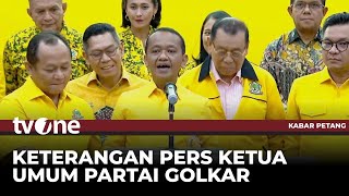 Bahlil Umumkan 9 Waketum Golkar | tvOne