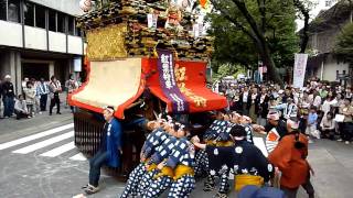 大山車まつり～東照宮奉納の紅葉狩車