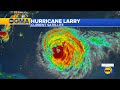 hurricane larry churns in atlantic l gma